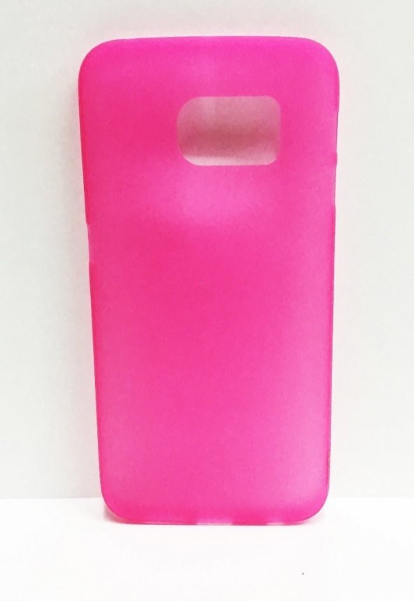 Samsung Galaxy S6 Edge Spada Pembe Silikon Kılıf