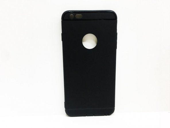 iPhone 6-6S Plus Siyah Rubber Silikon Kılıf