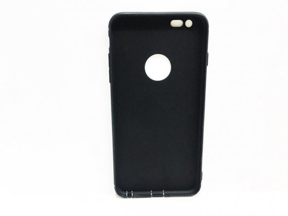 iPhone 6-6S Plus Siyah Rubber Silikon Kılıf - 2