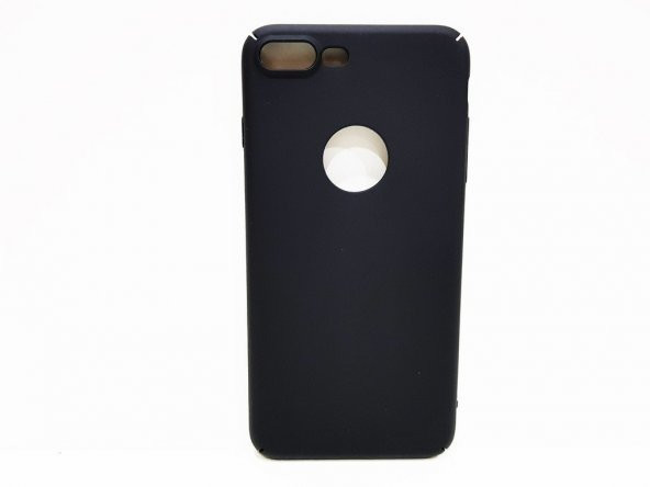 iPhone 8 Plus Siyah Sert Silikon Kılıf