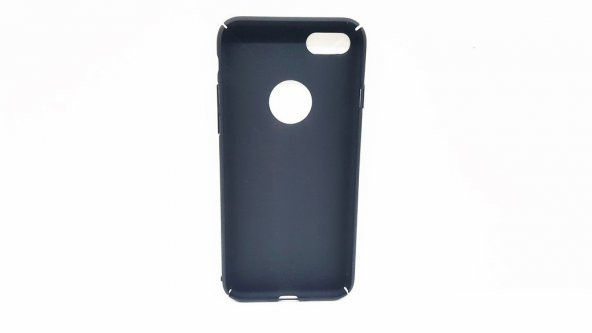 iPhone 7 Siyah Silikon Rubber Sert Kılıf - 3