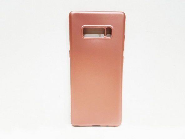Samsung Galaxy Note 8 Yumuşak Rose Gold Silikon Kılıf