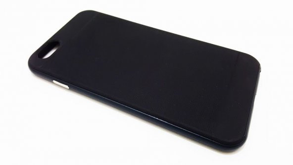 iPhone6 Plus-6 PlusS Spgn Lacivert Kenar Silikon Kılıf
