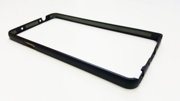 Samsung Galaxy Note 4 Çelik Siyah Bumper