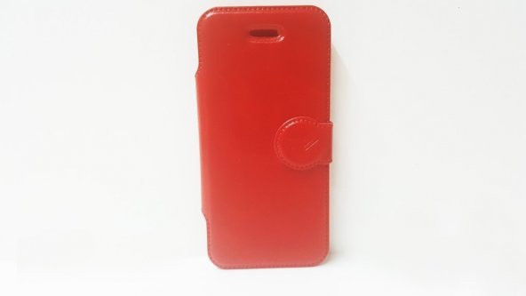 iPhone 5-5S Kırmızı Kapaklı Kılıf
