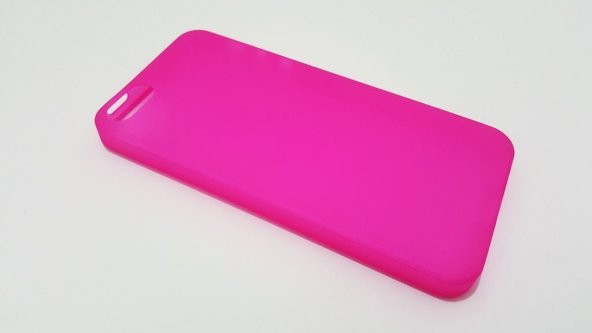 iPhone 5-5S Spada Pembe Silikon Kılıf - 2