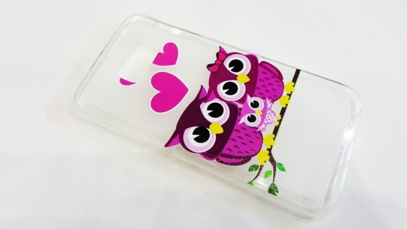 Samsung Galaxy S6 Aşk Desenli Silikon Kılıf - 2