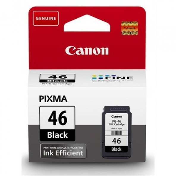 CANON PG-46 CL-56 SİYAH/RENKLİ KARTUŞ SET 2 ürün - 2