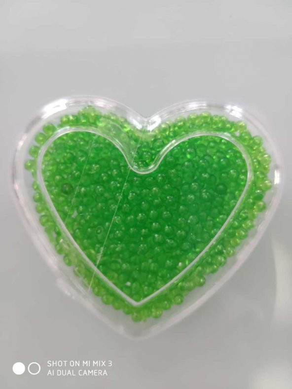 su kabağı 4 mm boncuk deliksiz yeşil