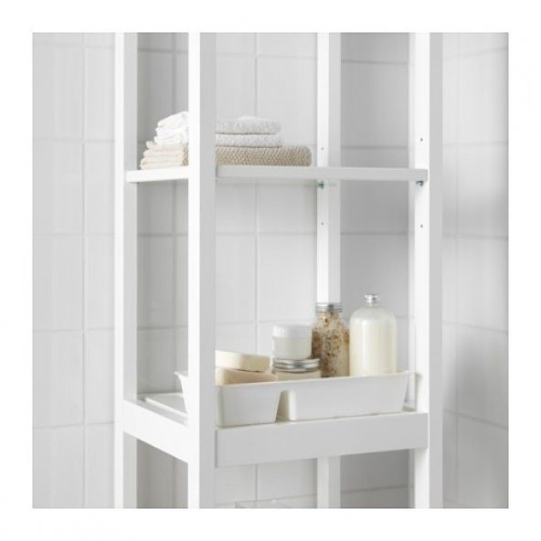 IKEA Bıllıngen Düzenleyici Çekmece Raf Düzenleyici Beyaz 33 x 17 cm - 2