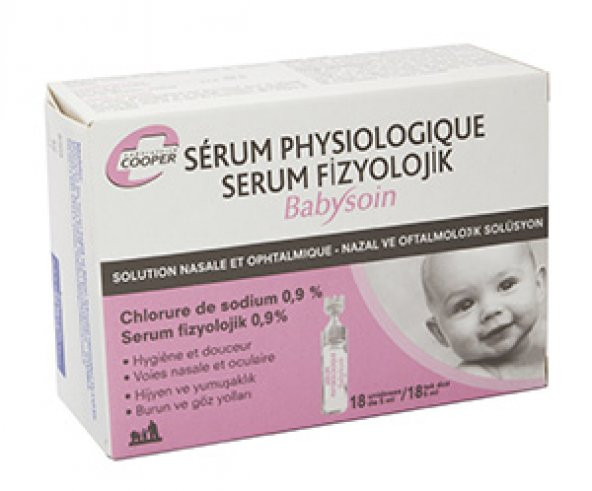 Babysoin Serum Fizyolojik 5 ml 18 flk Skt:11/2020