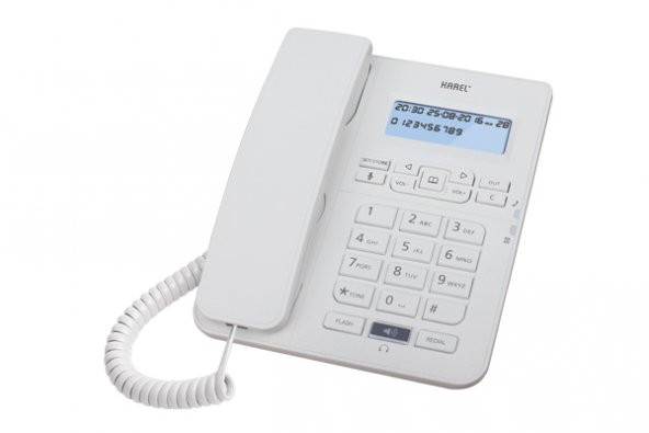 Karel TM145 Masa Telefonu Beyaz
