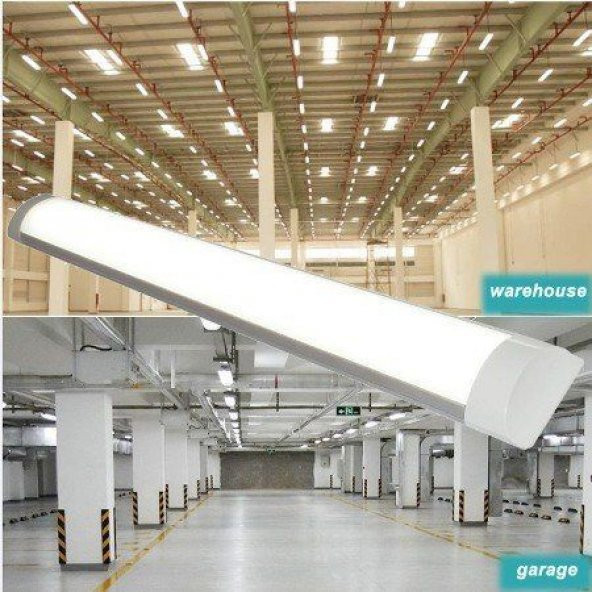 Bant Armatür 40 Watt 120 Cm BEYAZ - Min Sipariş 2 Adet - 4