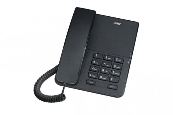 Karel TM140 Telefon Siyah