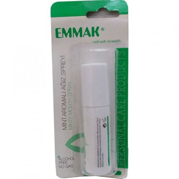 Emmak Mint Aromalı Ağız Spreyi 15Ml