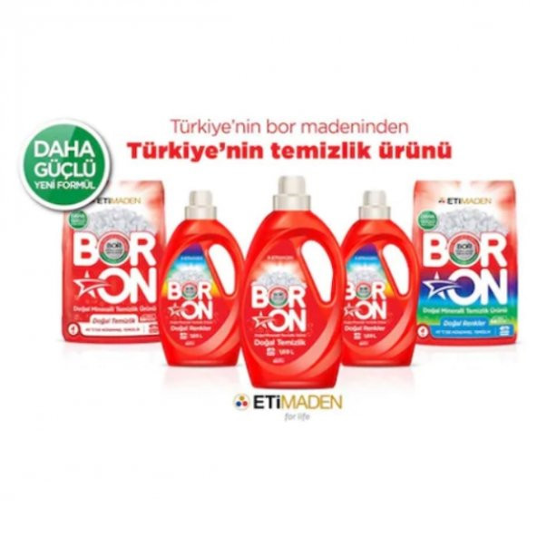 Boron Matik 4 Kg Toz Deterjan Renkliler - 2