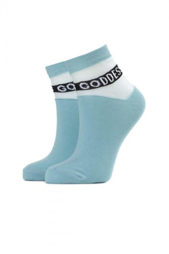 3lü Kadın İnce Goddess Yazılı  Çorap 3442-A3 - 3