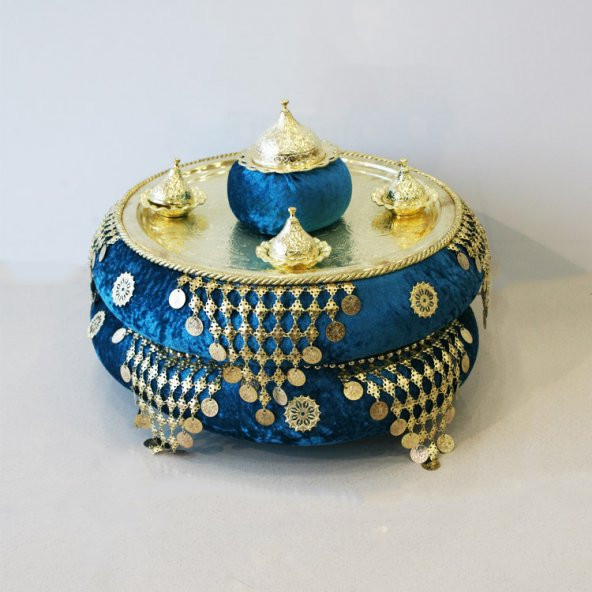 PARALI YÜKSEK KUBBE 2 KAT SEPET TEPSİ - 3