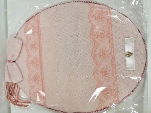 Ahşap Kadife Kapı Süsü Kurdelalı - 2
