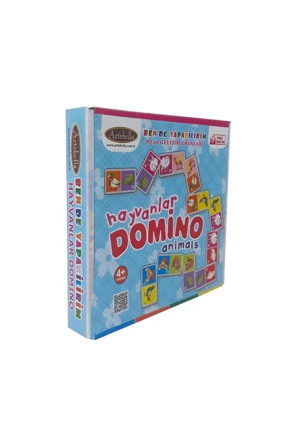 Zeka ve Dikkat Geliştiren Oyunlar I Hayvanlar Domino +4 Yaş - 4