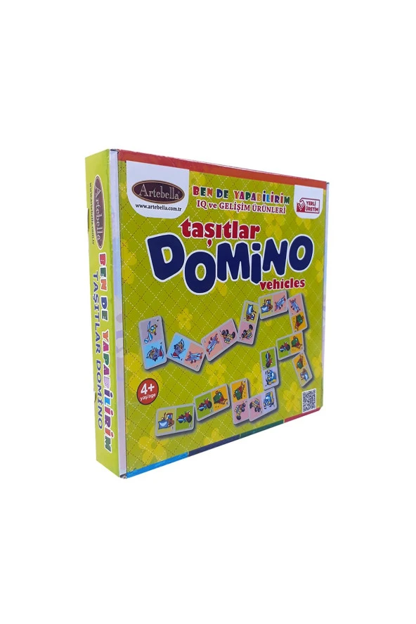 Zeka ve Dikkat Geliştiren Oyunlar I Taşıtlar Domino +4 Yaş - 4