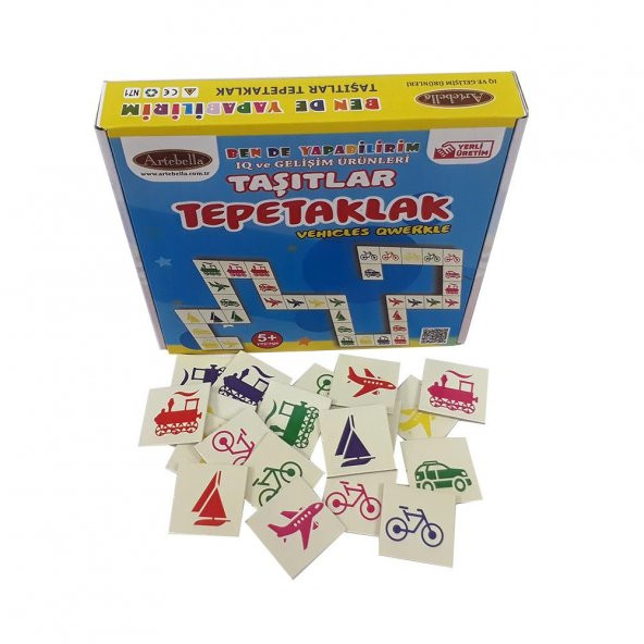 Zeka ve Dikkat Geliştiren Oyunlar I Tepetaklak Taşıtlar +5 Yaş - 2