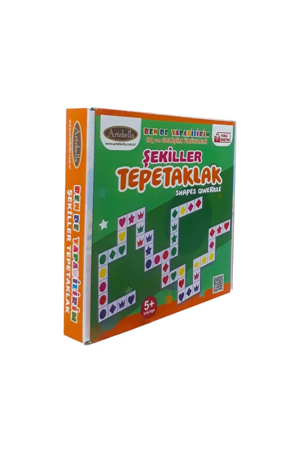 Zeka ve Dikkat Geliştiren Oyunlar I Tepetaklak Şekiller +5 Yaş - 4