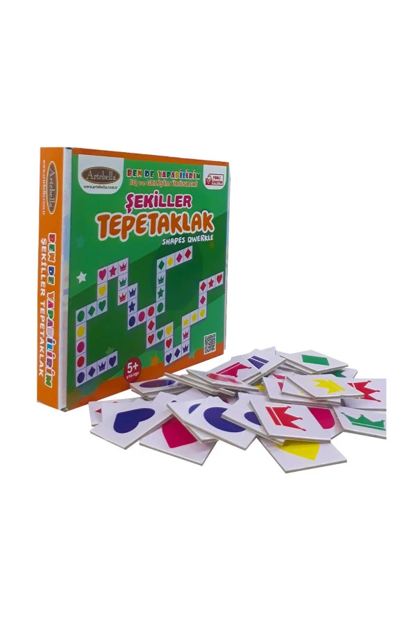 Zeka ve Dikkat Geliştiren Oyunlar I Tepetaklak Şekiller +5 Yaş - 5