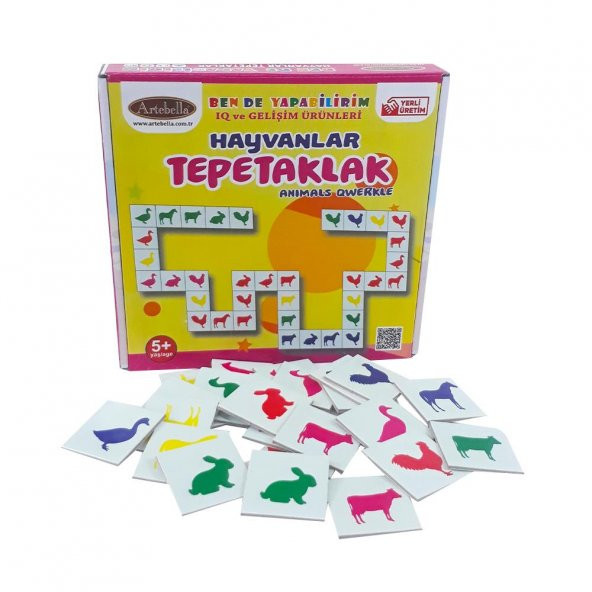 Zeka ve Dikkat Geliştiren Oyunlar I Tepetaklak Hayvanlar +5 Yaş - 2