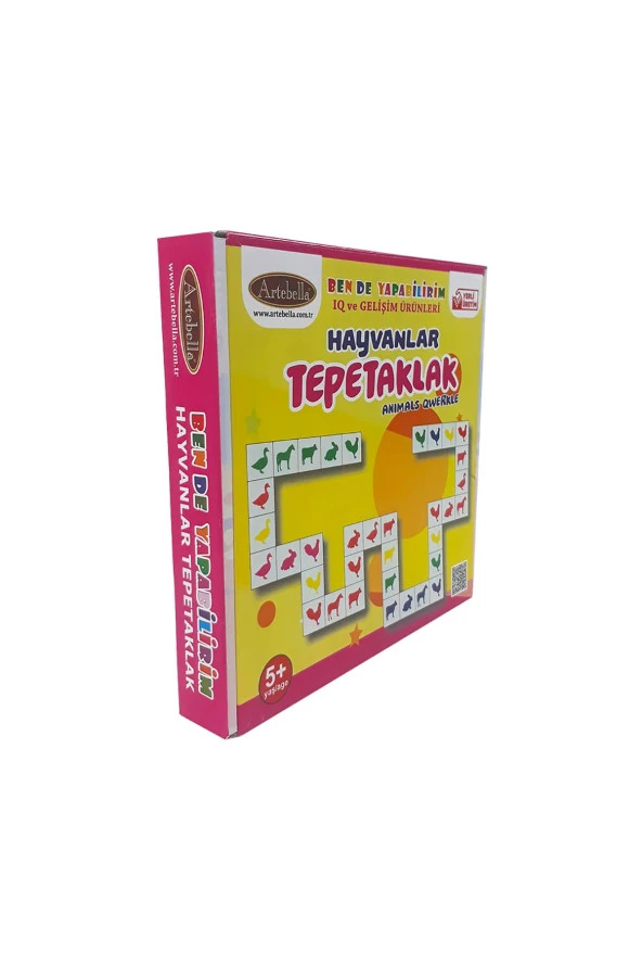 Zeka ve Dikkat Geliştiren Oyunlar I Tepetaklak Hayvanlar +5 Yaş - 4