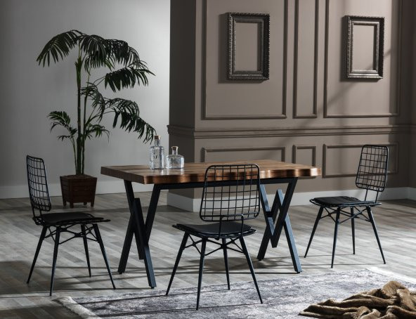 Dengema Nwood 19 Masa Sandalye Takımı - 1