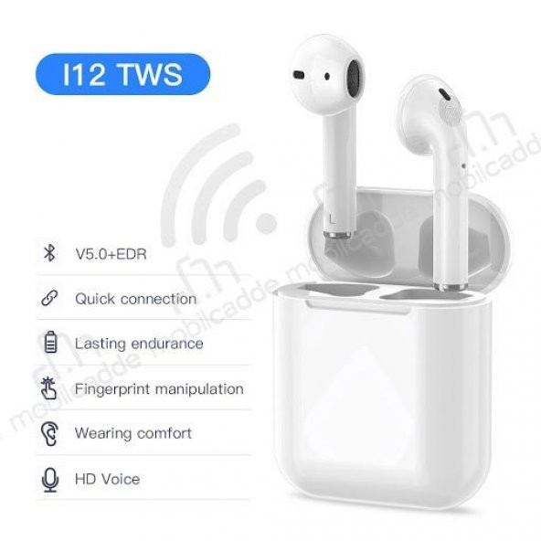 TWS i12 Bluetooth 5.0 Kulaklık - 3