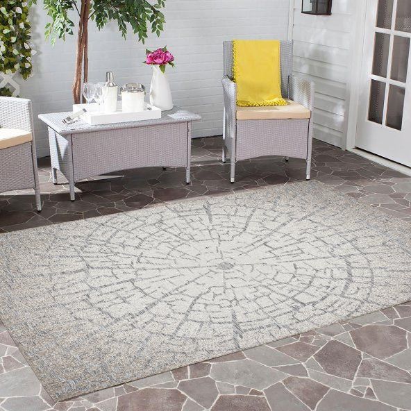 Caretta Home 200x275 Gri Magic Dokuma Kilim - 4