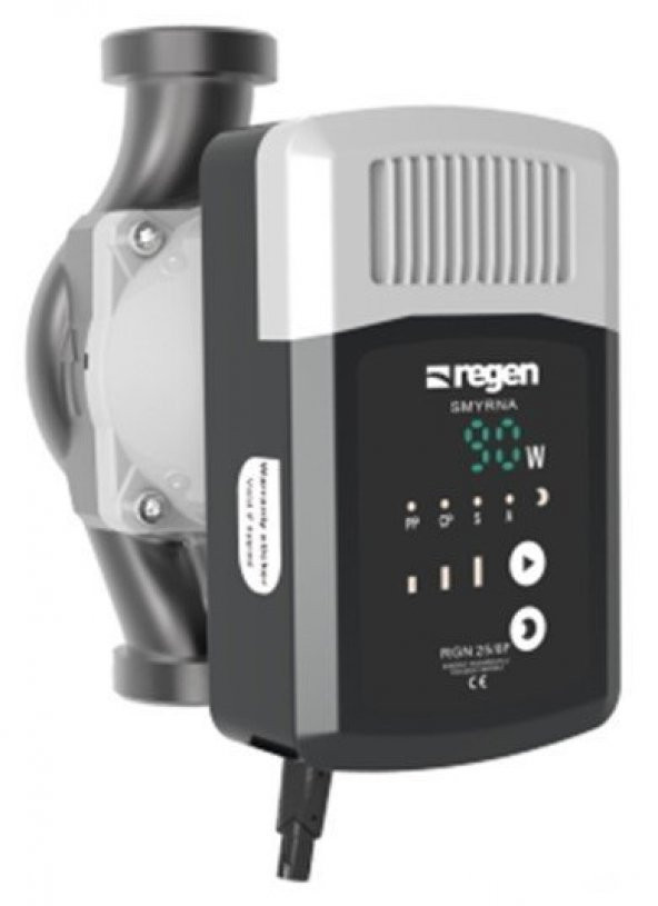 Regen RGN 25-7 F Frekans Konvertörlü Sirkülasyon Pompası 6 mss 3 m³/h