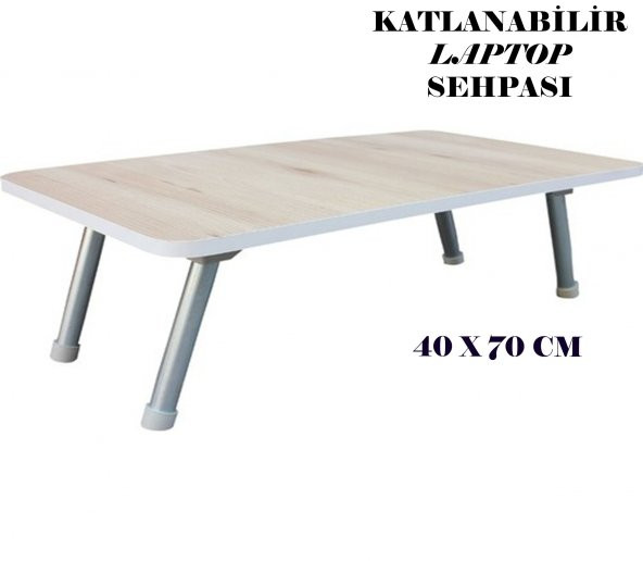 Notebook Laptop Masası Çalışma Masası Servis Masası 40x70 cm - 2