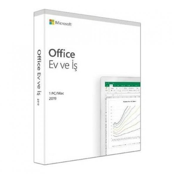 Microsoft Office 2019 Ev ve İş Türkçe Lisans Kutu T5D-03258