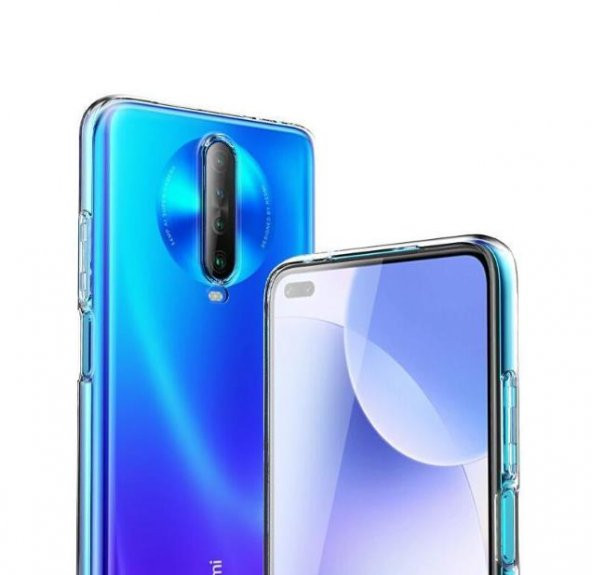 Xiaomi Redmi K30 İnce Esnek Sararmaz Şeffaf Süper Silikon Kılıf - 2