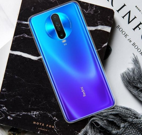 Xiaomi Redmi K30 İnce Esnek Sararmaz Şeffaf Süper Silikon Kılıf - 12