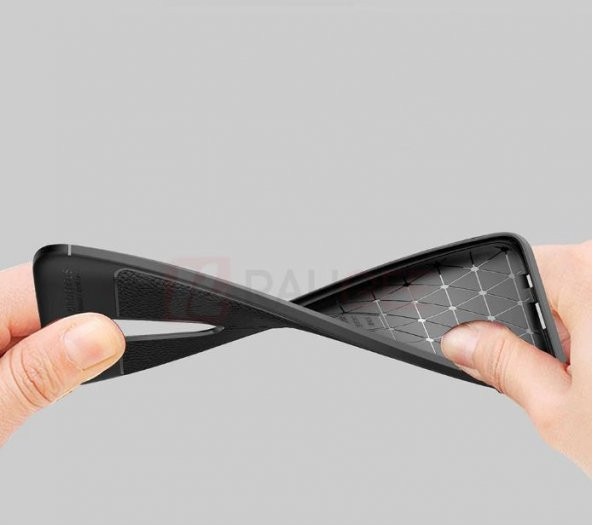 Xiaom Redmi K30 Deri Desenli Kamera Korumalı Silikon Kılıf - 3