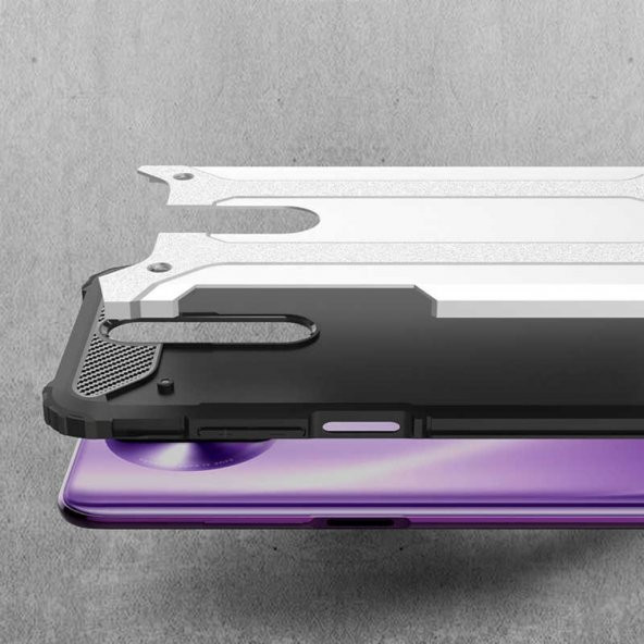 Xiaomi Redmi K30 Kamera Korumalı Armor Hybrid Zırh Kılıf - 2