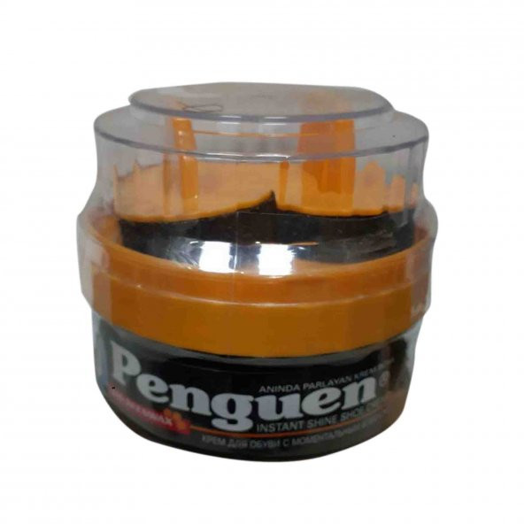 Penguen Krem Ayakkabı Boyası 200 ml Cilalı Çift Süngerli - 2