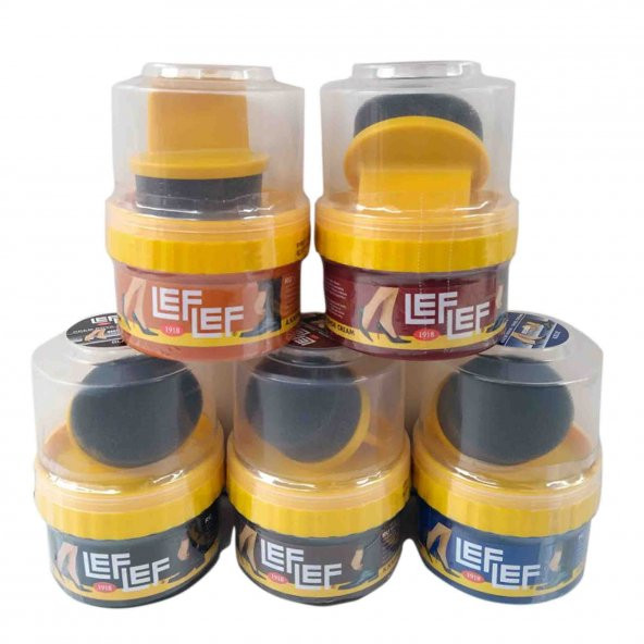 Nuri Leflef Krem Ayakkabı Boyası 60 ml Cilalı