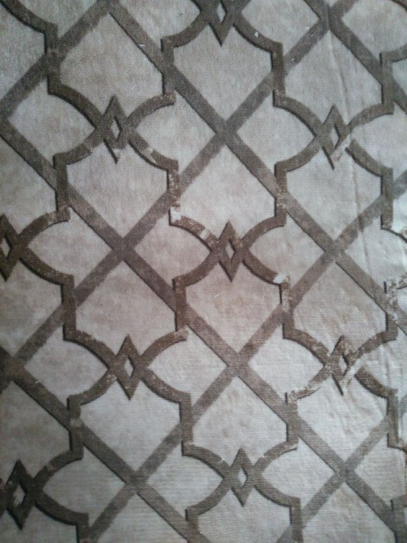 60 x 100cm Kaymaz Tabanlı Paspas, evinizin her yerinde, dekoratif, overloklu, - 4