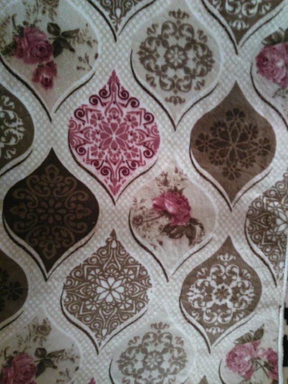 60 x 100cm Kaymaz Tabanlı Paspas, evinizin her yerinde, dekoratif, overloklu, - 5
