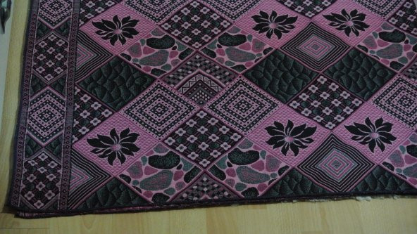 Başaran 6 metrekare Karoli 1.Kalite, Parlak, Çok Amaçlı Halı Örtüsü, Pike - 2