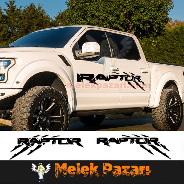 Ford Raptor Offroad Pençe İzi Sticker
