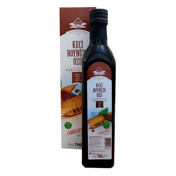 Keçiboynuzu Özü Harnup Özü Cam Şişe 700 Gr - 2