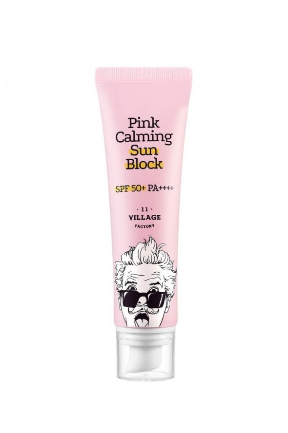 Pink Calming Sun Block SPF50+  PA++++