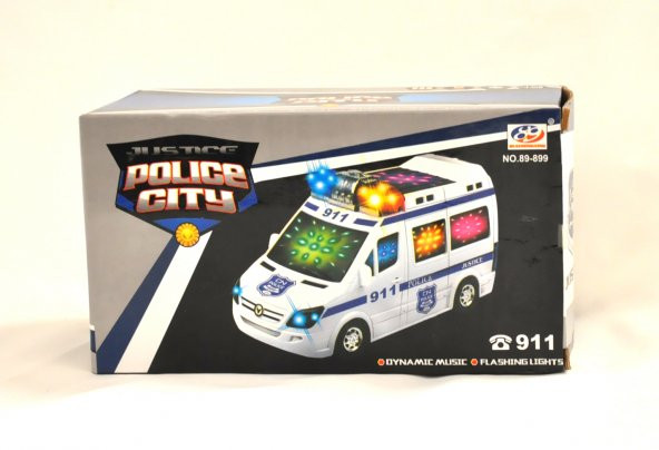 Mega Oyuncak Pilli Büyük Polis Arabası - 3