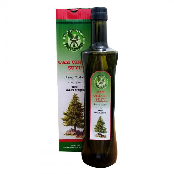 Saf Çam Çırası Suyu Cam Şişe 500 ML - 2